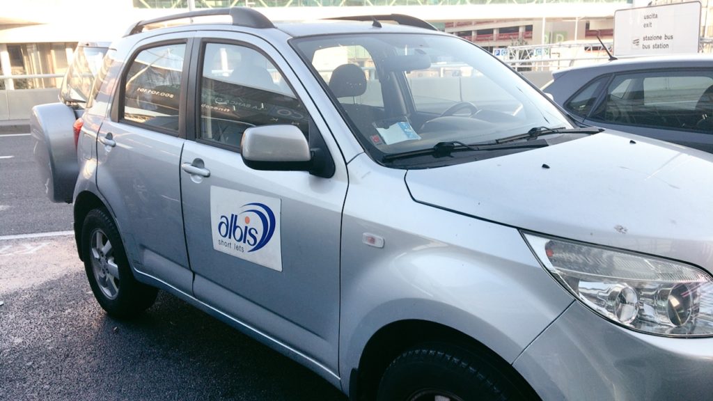 albis フィウミチーノ 宿泊 ホテル 迎え