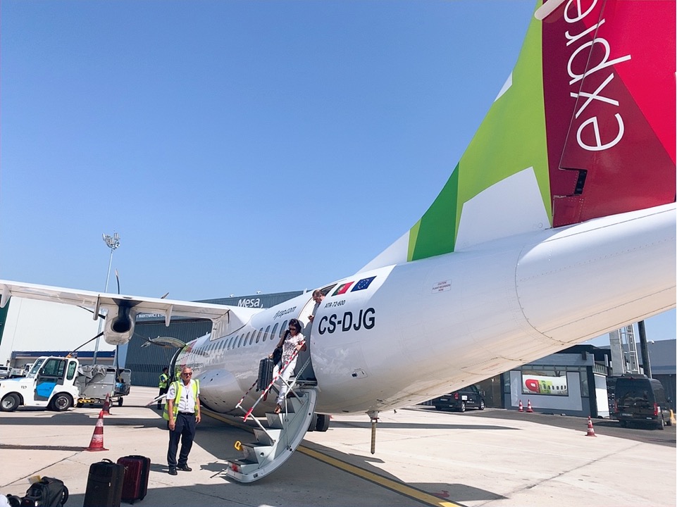 TAP ポルトガル航空 フェズ モロッコ リスボン 空港 トランジット