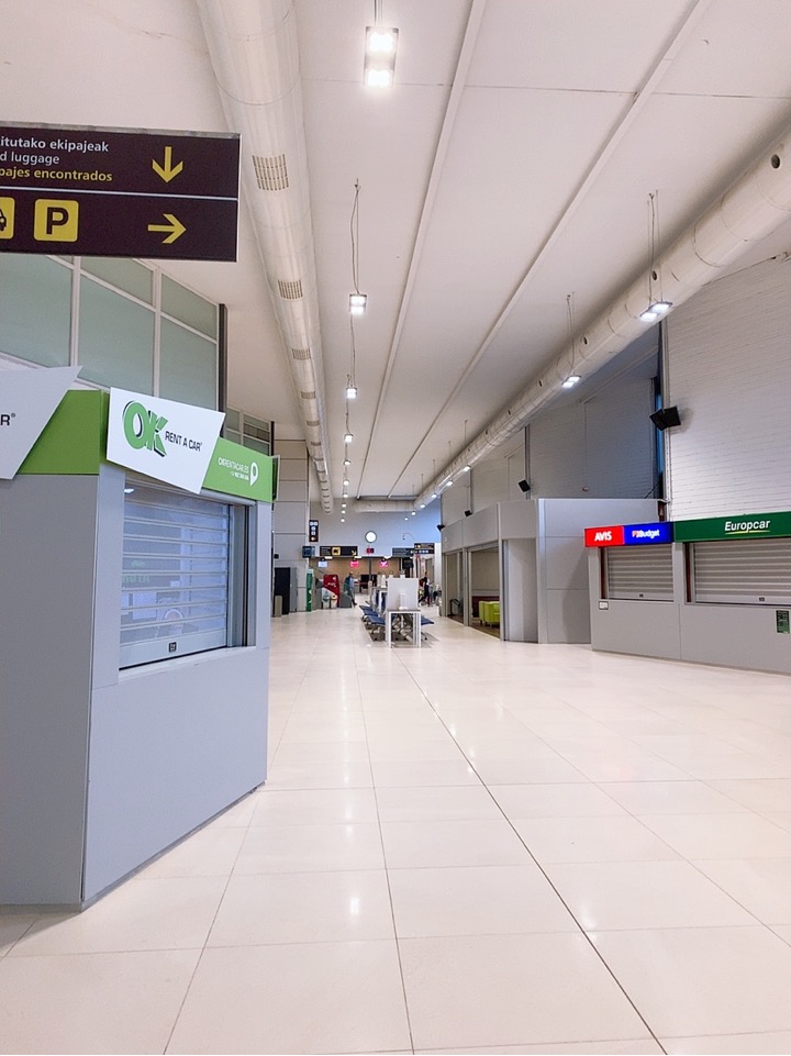 サンセバスティアン空港 小さいサンセバスティアン 空港
