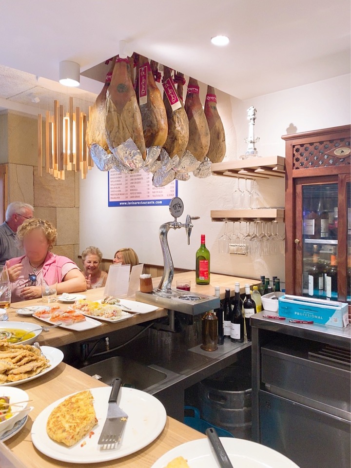 サンセバスチャン バル バル巡り 旧市街 la vina 店内