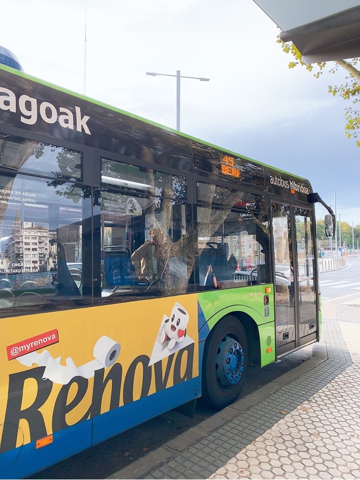 サンセバスティアン 観光 スペイン ケーブルカー monte lgueldo 行き方 バス 移動 値段