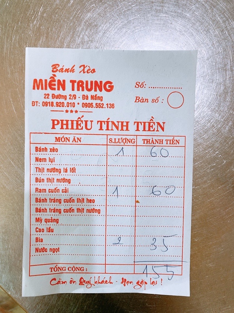 ベトナム ダナン 食事 おすすめ レストラン ディナー 晩御飯 ランチ 食事 春巻き ベトナム料理 安い